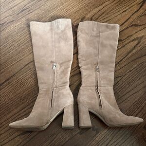 Sam Edelman Tan Heeled Boots